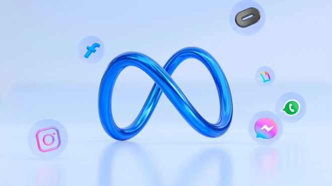 Meta 3D logo