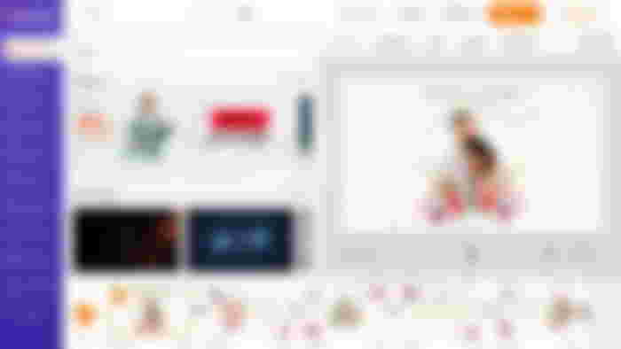 An image of the FlexClip interface.