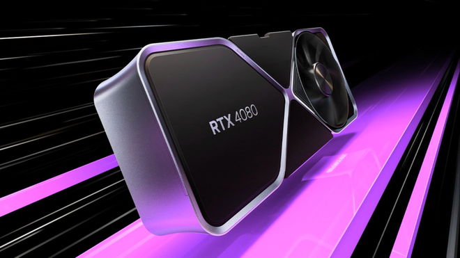RTX 4080 with a purple filter