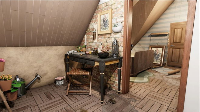 House Flipper 2 co-op multiplayer - house being renovated