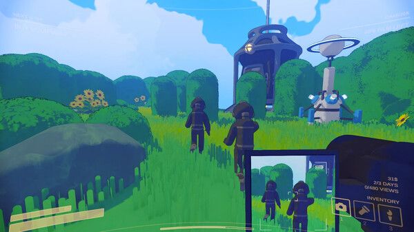 Content Warning players filming with video camera