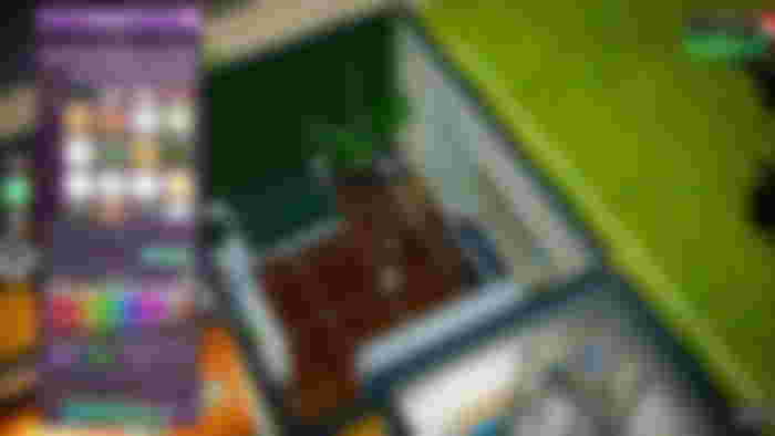 Home customisation showing a colour swatch and hex codes in life by you