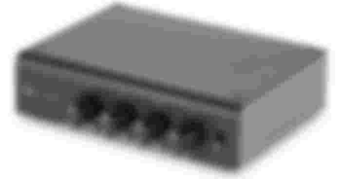 Schiit Loki Mini+ product image of a light gray audio equalizer.