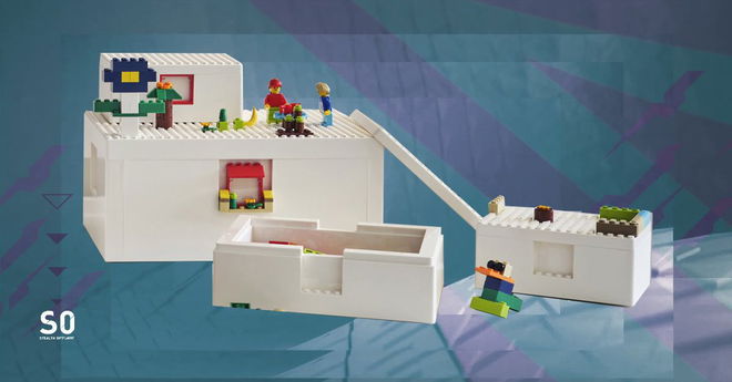 Random: LEGO is teaming with IKEA for some brick-based storage solutions