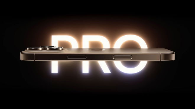 iPhone 16 Pro with PRO logo