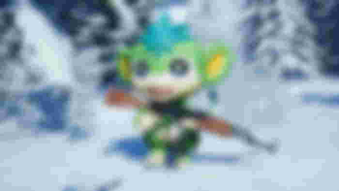 Pal with a gun in Palworld