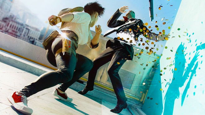 The Finals error code TFMR0100 - An image of two characters with weapons  from the game