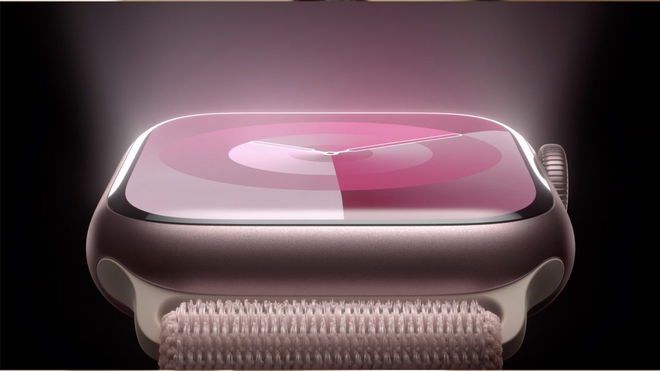 An Apple Watch series 9