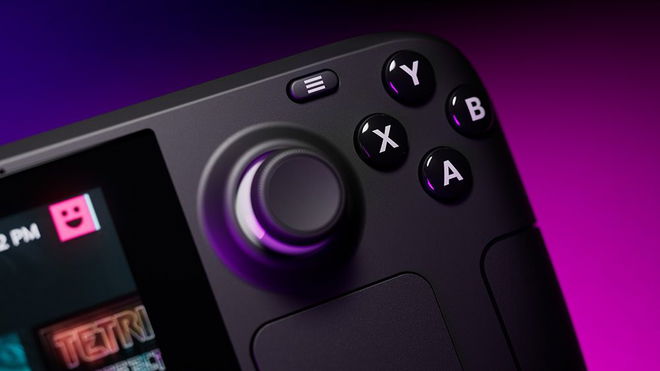Steam deck buttons close up - Steam Deck keyboard not showing