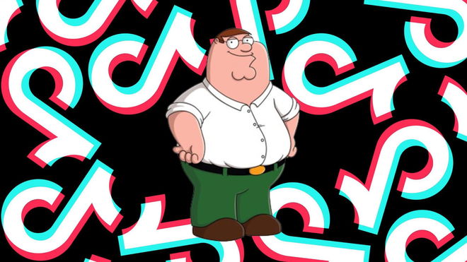 An image of Peter Griffin and the TikTok logo - NSFW filter explained