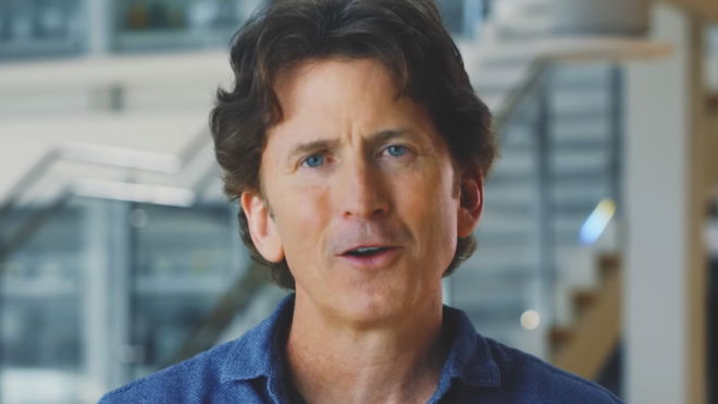 Bethesda Game Studios’ Todd Howard announcing that Starfield DLSS isn’t happening 