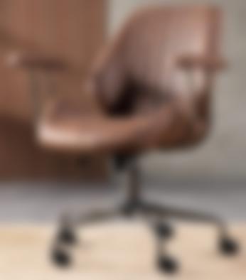 Ovios Ergonomic Office Chair product image of a stylish brown chair.