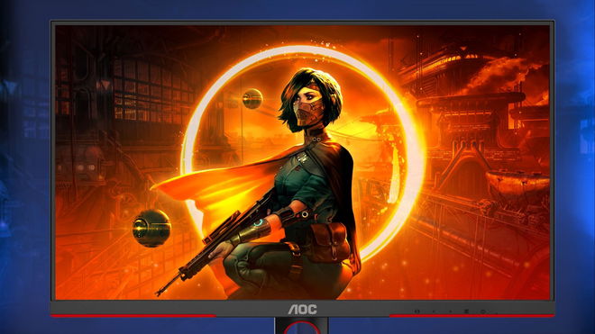 AOC GAMING Q27G3XMNBK key art