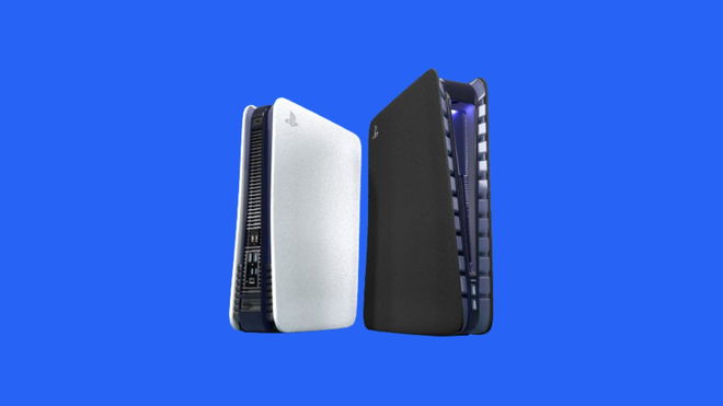PS5 Pro specs - A concept image of black and while PS5 Pro models