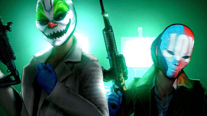 Payday 3 offline mode coming - man and woman in heist uniforms 