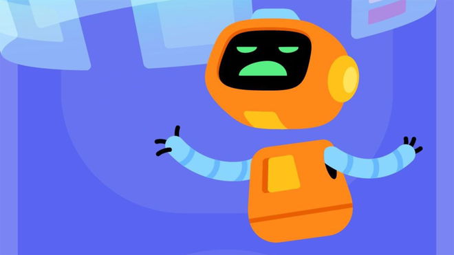Discord bot Clyde looking unamused