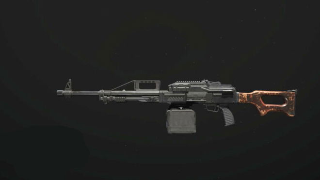 MW3 Pulemyot 762 Underbarrel glitch - An image of the Pulemyot 762 gun