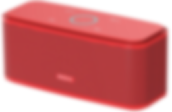 Best budget Bluetooth speaker - DOSS red rectangular speaker