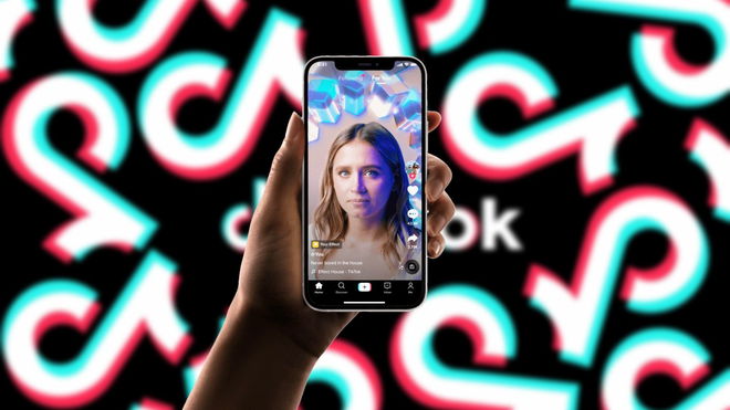 An image of a filter on TikTok - report inappropriate or NSFW filter