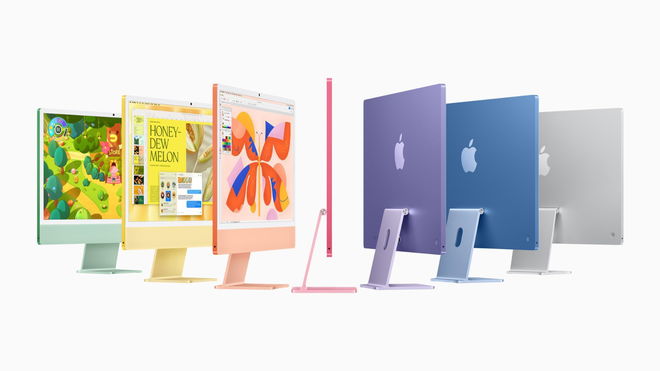 The new Apple M4 iMac