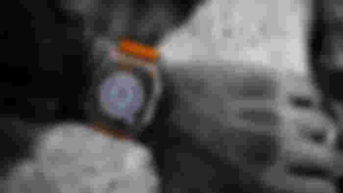 An image of a hand that has the Apple Watch Ultra 2 on