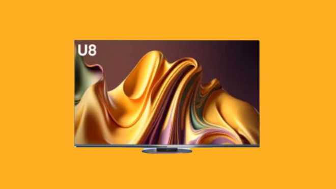 An image of the Hisense U8N Mini-LED TV