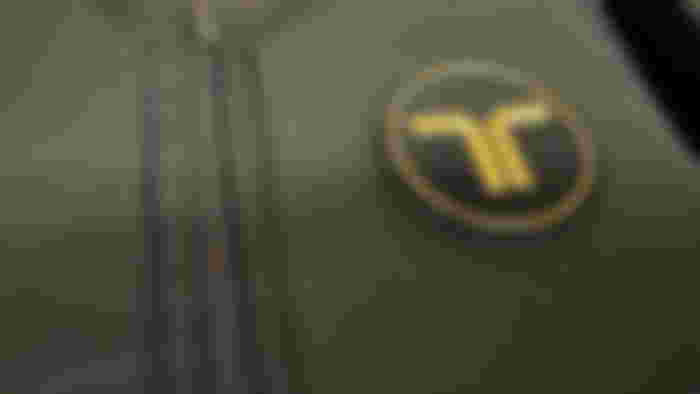 bHaptics TactSuit X40 close-up with the logo on show