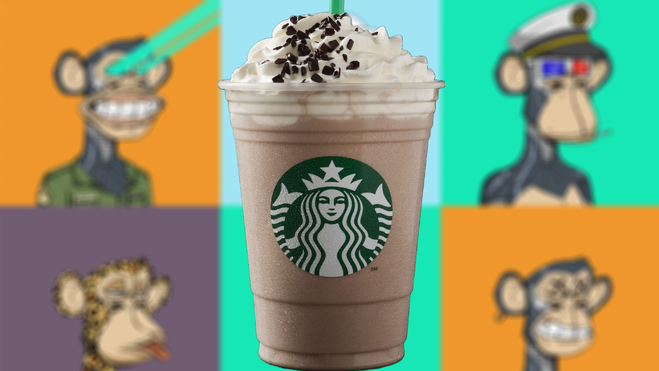 Starbucks NFTs to be included with coffees for some reason
