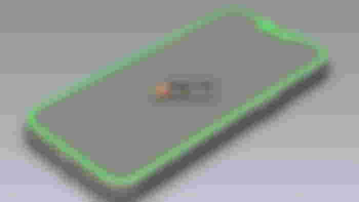 Render of the iPhone SE 4, as leaked by 91Mobiles