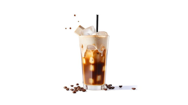 TikTok Morning Duo - An image of iced coffee