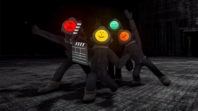 A group of Content Warning players