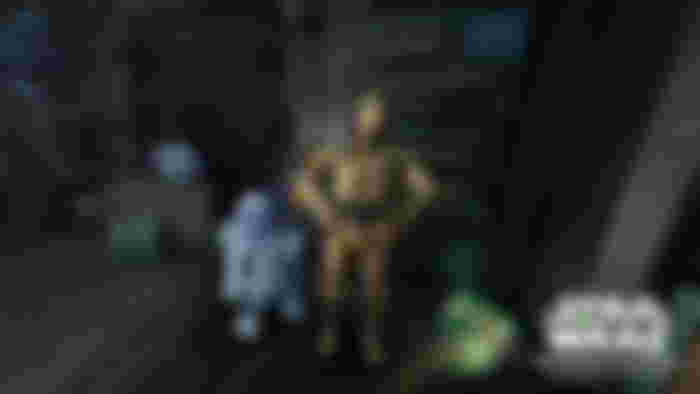 R2-D2 and C-3PO in Star Wars: Tales From the Galaxy's Edge - best Oculus games