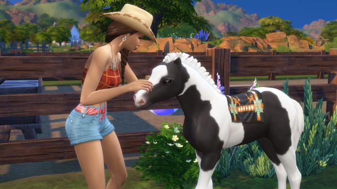 The Sims 4 Horse Ranch DLC - living life a quarter mule at a time 