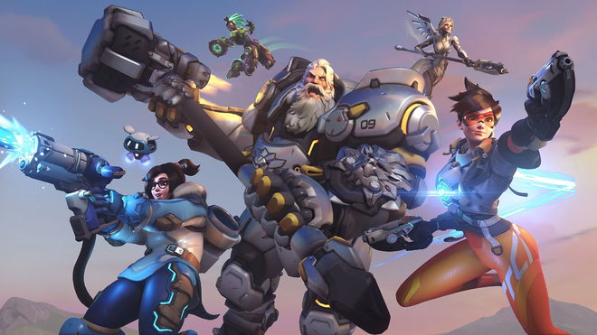 Overwatch 2 General Error 0xE00101B0 - An image of numerous game characters holding guns