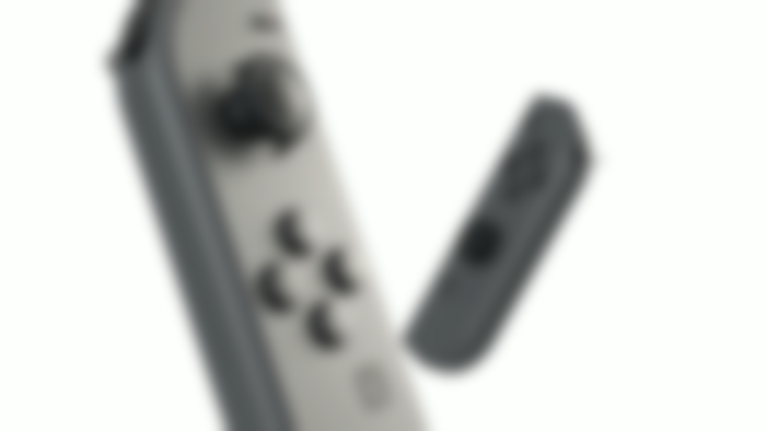 Grey version of the Nintendo Switch JoyCons.