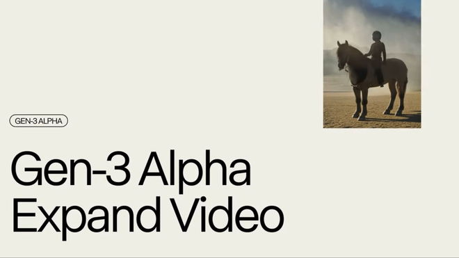 Gen-3 Alpha Expand Video