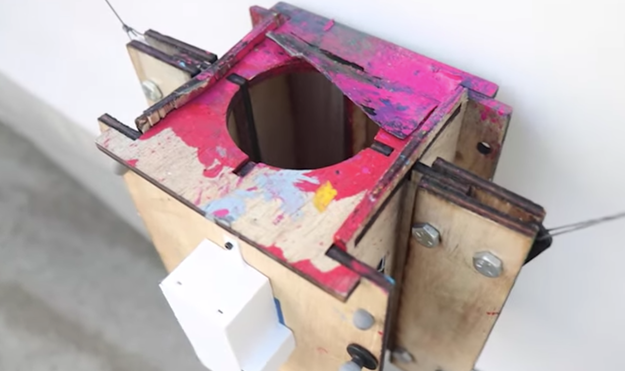 GTGraffiti is a prototype robot meant to emulate a human's art style.