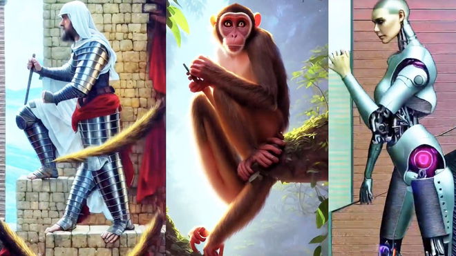 Artificial Intelligence imagines the entirety of human evolution, and people are terrified