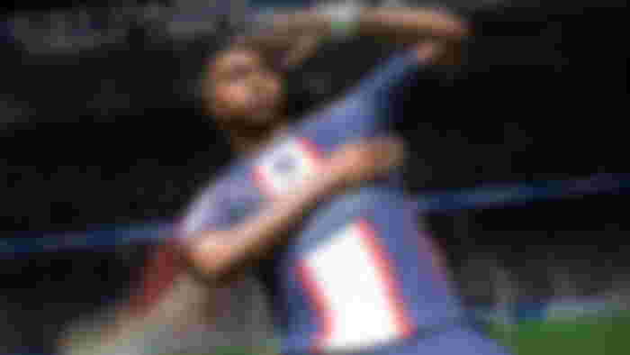 Kylian Mbappe celebrates a goal - FIFA 23 unable to save personal settings 1 error