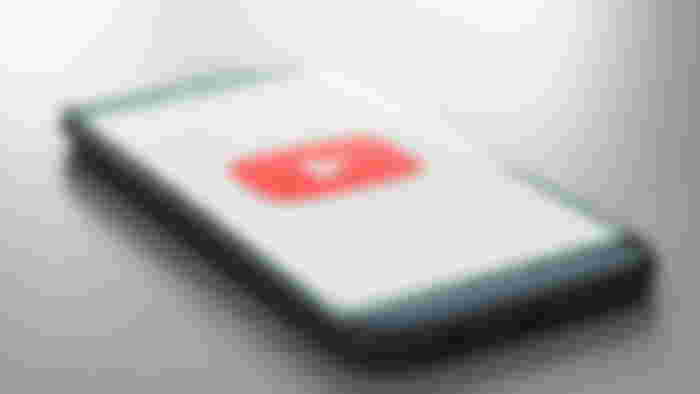 Youtube logo on iPhone