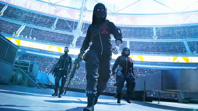 The Finals players entering the arena