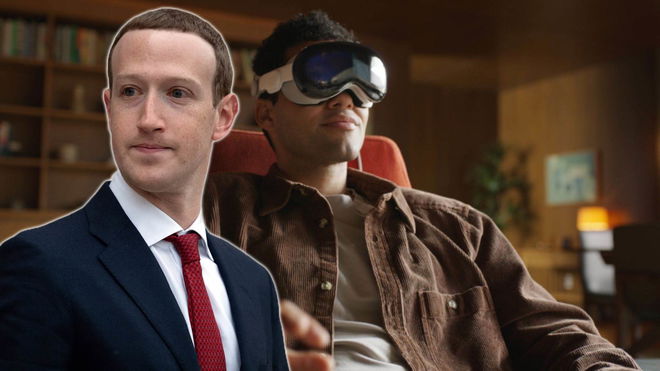 mark zuckerberg apple vision pro