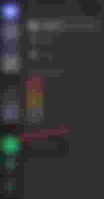 A screenshot showing the left hand column in Discord where a new server can be created