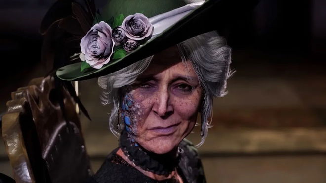 Lies of P platforms - old woman with hat