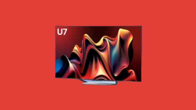 An image of the Hisense U7N Mini-LED TV