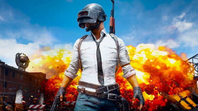 PUBG Mobile server status - An image of the PUBG main character in a white shirt and a black tie