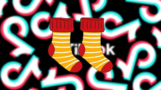"Do you soak?" - An image of soaking on TikTok