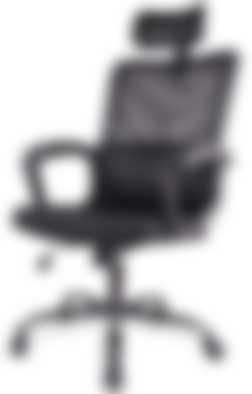 SMUG Desk Chair product image of a black adjustable chair.