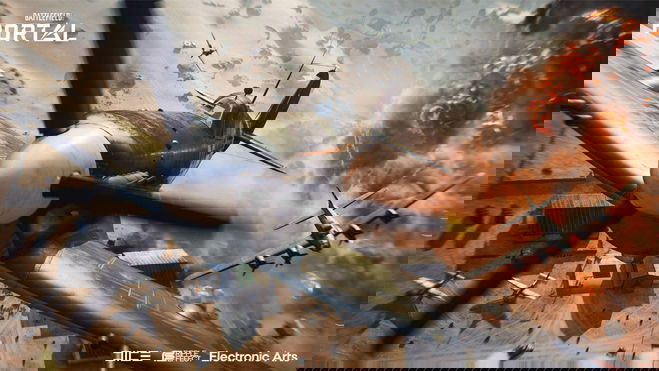 battlefield 2042 lag a spitfire plane fighting