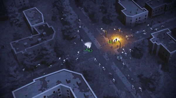 Players engaged in combat in Infection Free Zone